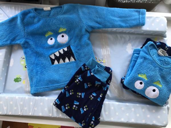 Дебели меки пижами